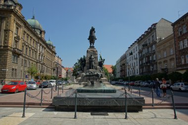 Grunwald anıt krakow, Polonya