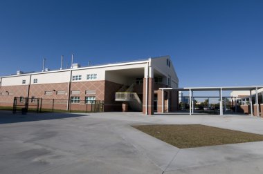 High School in Melbourne, Florida. clipart