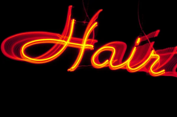 stock image Abstract Hair Salon Sign