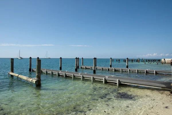 stock image Docks at Dry Tortugas