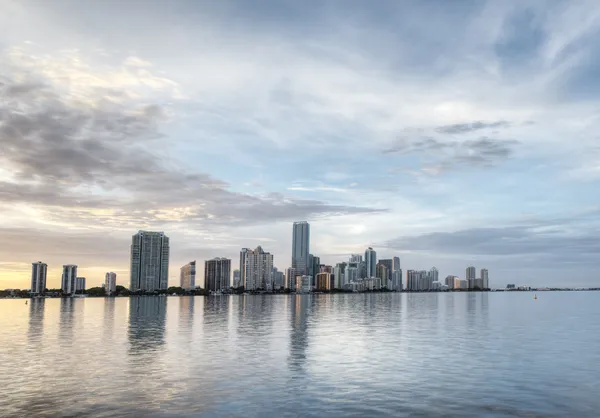 Skyline de Miami — Foto de Stock