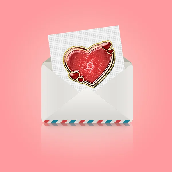 Love mail — Stock Photo, Image