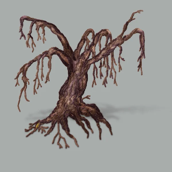 큰 죽은 나무 — 스톡 사진