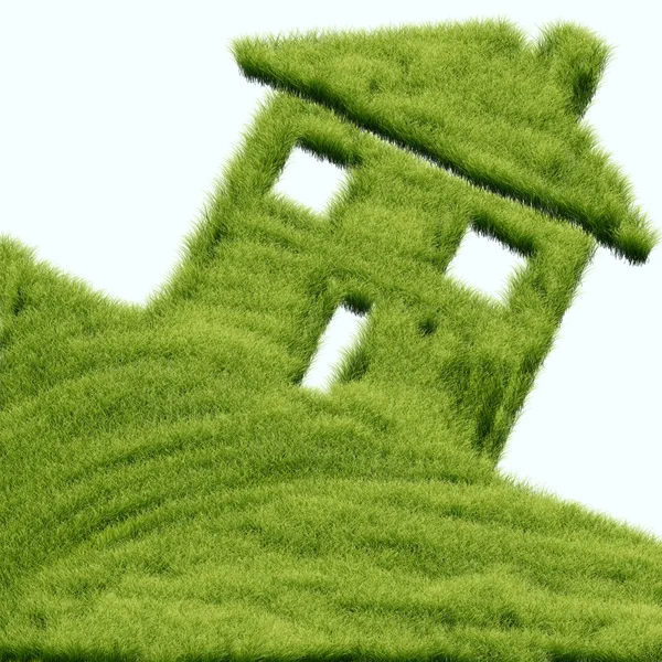 Grass house — Stock Photo, Image