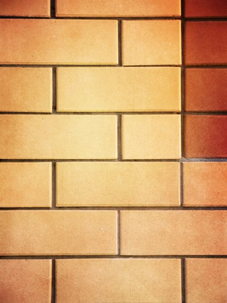 Angolo di muro di mattoni — Foto Stock