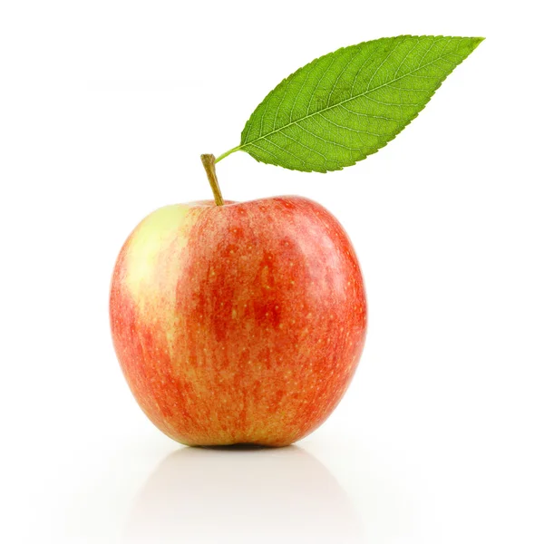 Äpple med eftertanke — Stockfoto
