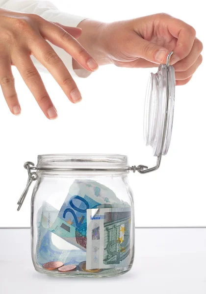 Spending savings — Stock Photo, Image