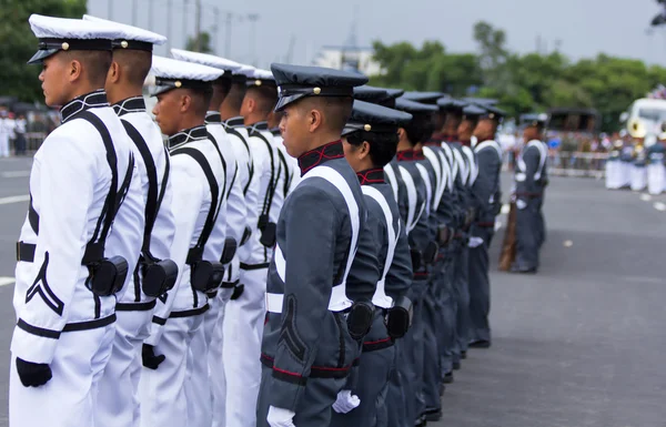 Filippinska militära akademi kadetter — Stockfoto