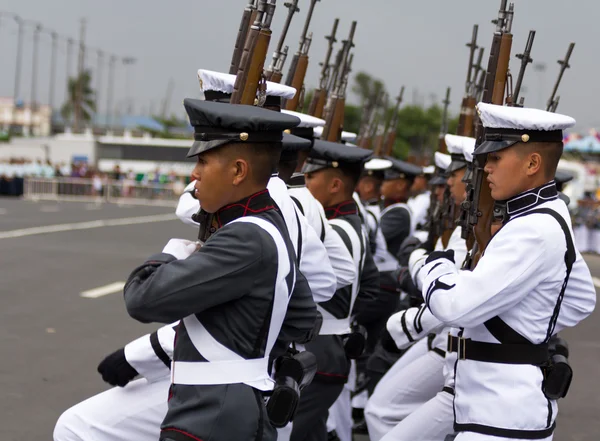 Filipínské vojenské akademie kadeti — Stock fotografie