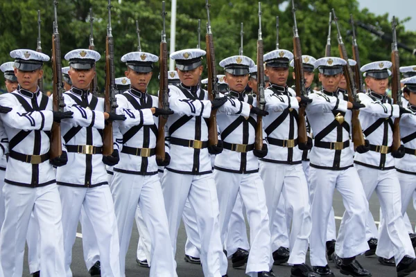 Philippinische Kadetten der Militärakademie — Stockfoto