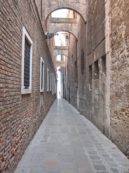 Ulica w centrum Wenecji — Zdjęcie stockowe