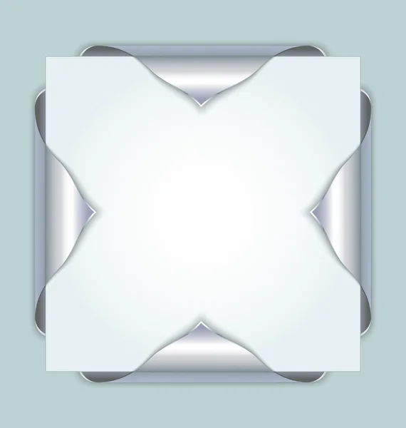 Серебряные закладки — стоковый вектор