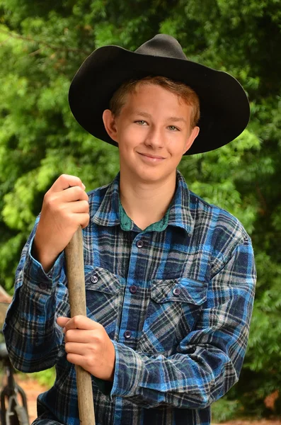 Young Cowboy — Stock Photo, Image