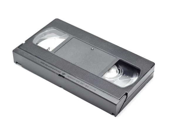 Vhs-Videokassette isoliert lizenzfreie Stockfotos