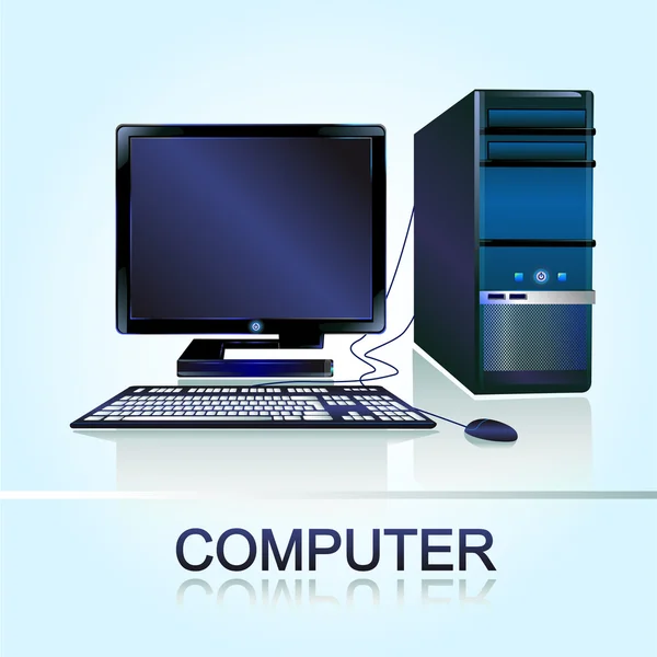 Компьютер — стоковый вектор