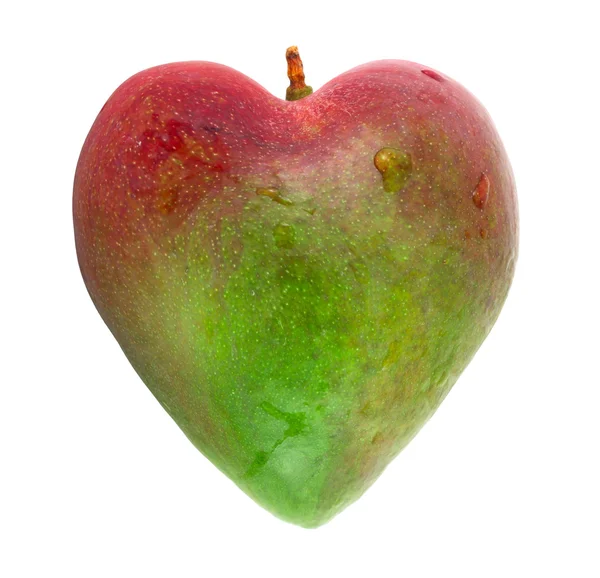 Mango heart — Stock Photo, Image