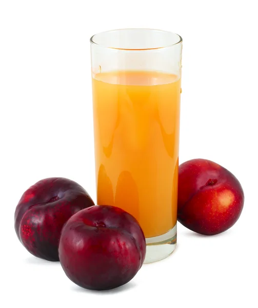 Plum juice — Stock Photo, Image