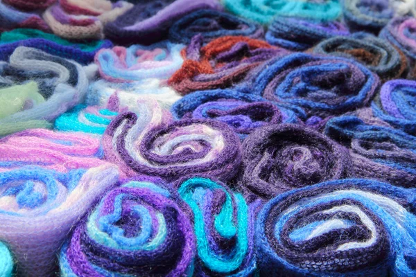 传统爱沙尼亚针织的纺织 — 图库照片