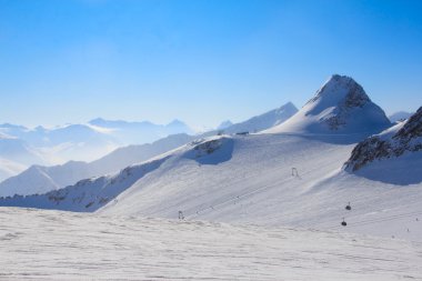 Ski resort in Solen clipart
