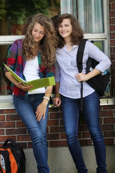 Smiling students — Stock Photo, Image
