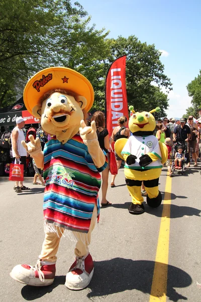 Festival de mascottes — Photo