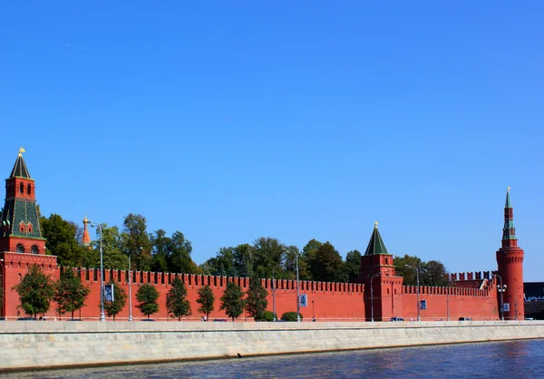 The walls of the Kremlin