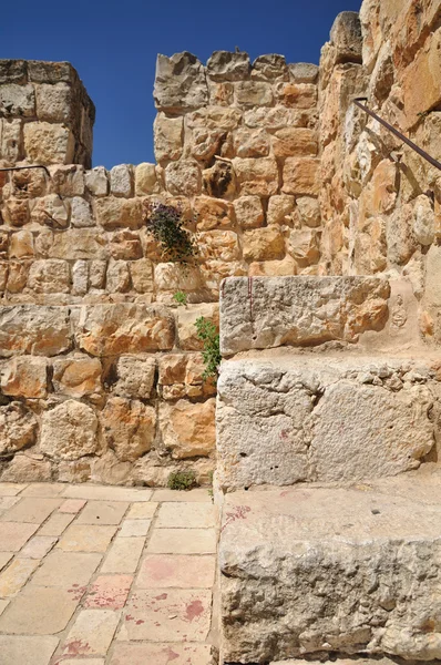 耶路撒冷隔离墙. — 图库照片