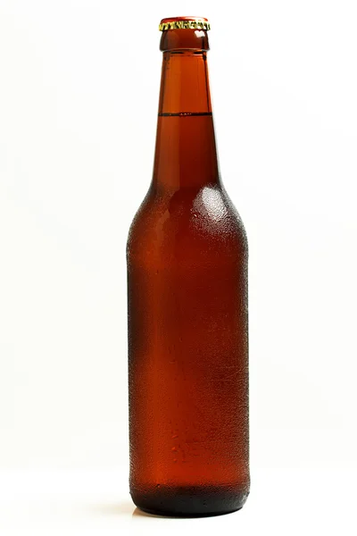 Garrafa de cerveja gelada . — Fotografia de Stock