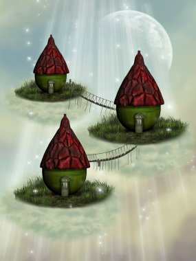 Fairy house clipart