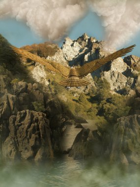 Fantasy Landscape clipart