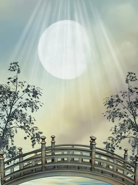Fantasy bridge — Stock Photo, Image