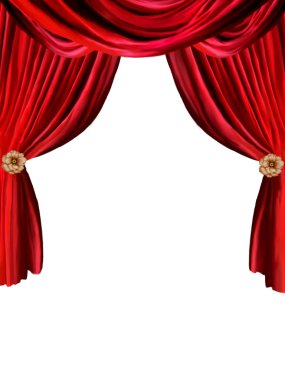Curtain background clipart