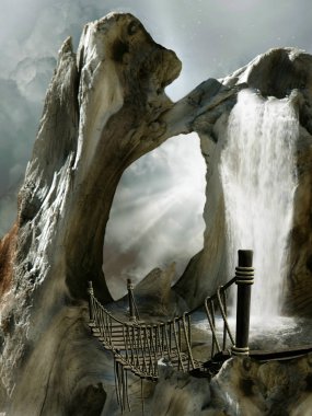 Fantasy Landscape clipart