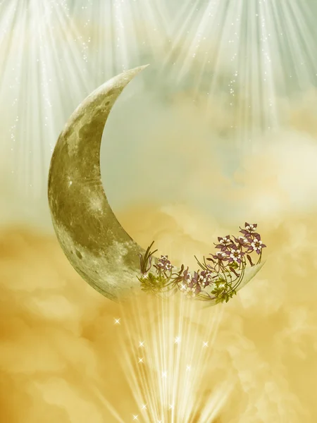 Luna de fantasía — Foto de Stock
