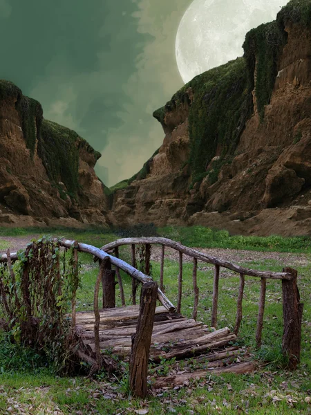 Puente de fantasía — Foto de Stock