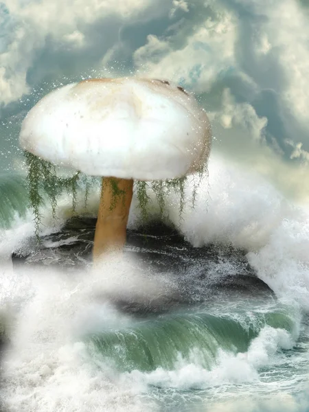Фантастический гриб — стоковое фото