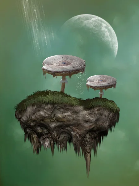幻想蘑菇 — 图库照片