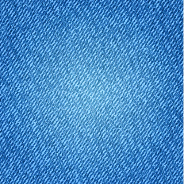 Azul jeans textura fondo — Vector de stock