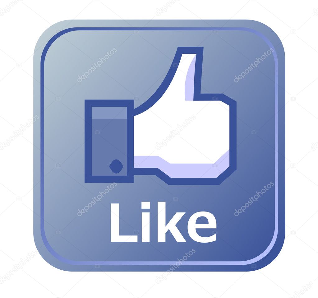 Thumbs up button - like button