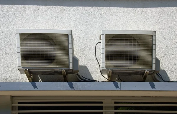 stock image Two outdoor fans