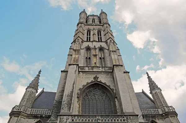Собор Святого Бавона в Генте , — стоковое фото