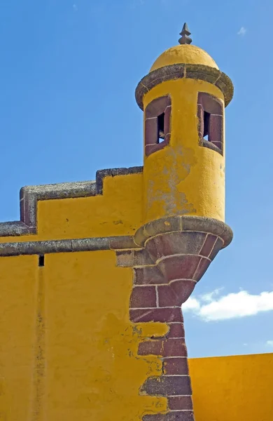 stock image Turret of the fort of Sao Tiago in Funchal