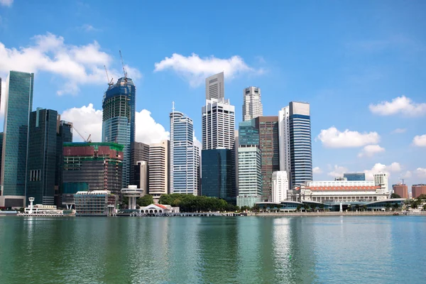 Singapur gökdelen Stok Fotoğraf