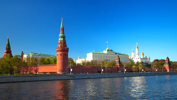 Moskva, Röda torget, en sommardag Stockbild