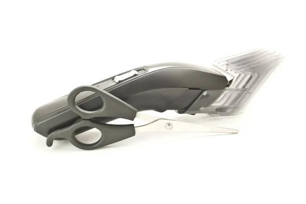 Scissors and clipper — Stock Photo, Image