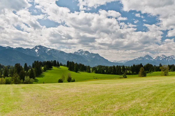 Paisagem dos Alpes da Baviera — Fotografia de Stock