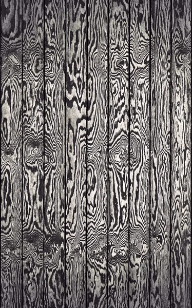 Parede de madeira preto e branco — Fotografia de Stock