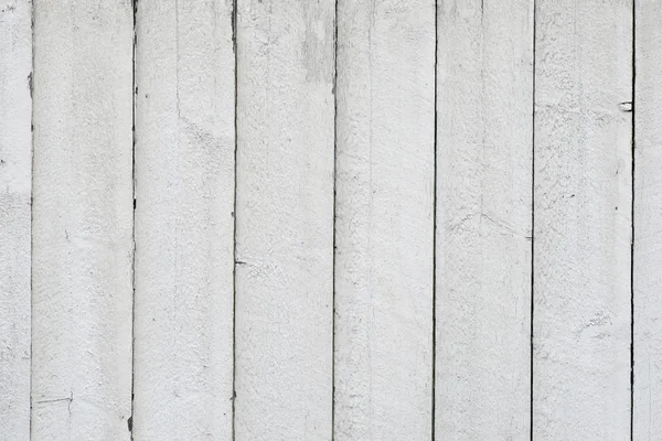 Weiß bemalte Holzwand — Stockfoto