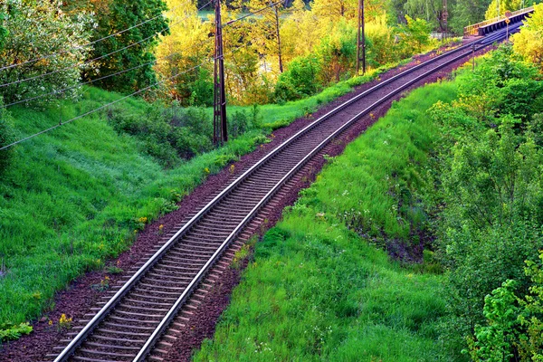 Tor kolejowy — Zdjęcie stockowe