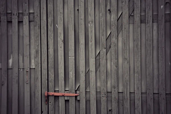 灰色の木製のドア — ストック写真